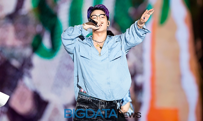 아이콘 바비, '2018 코리아 뮤직 페스티벌' 현장