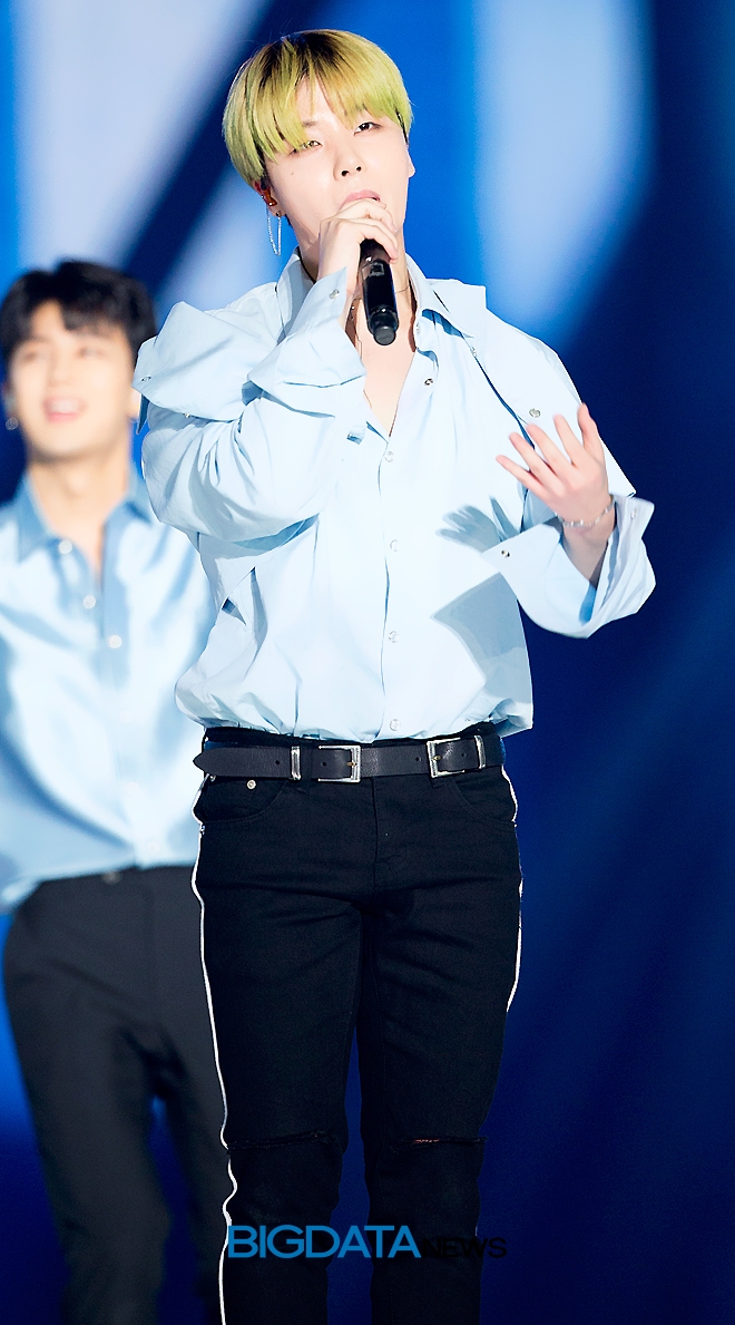 아이콘 김진환, '2018 코리아 뮤직 페스티벌' 현장