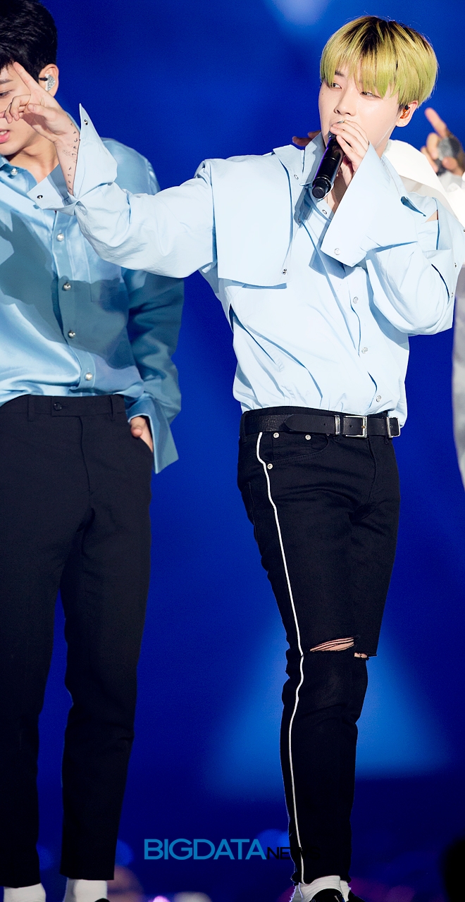 아이콘 김진환, '2018 코리아 뮤직 페스티벌' 현장