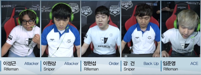 상위 라운드 진출에 성공한 제닉스스톰