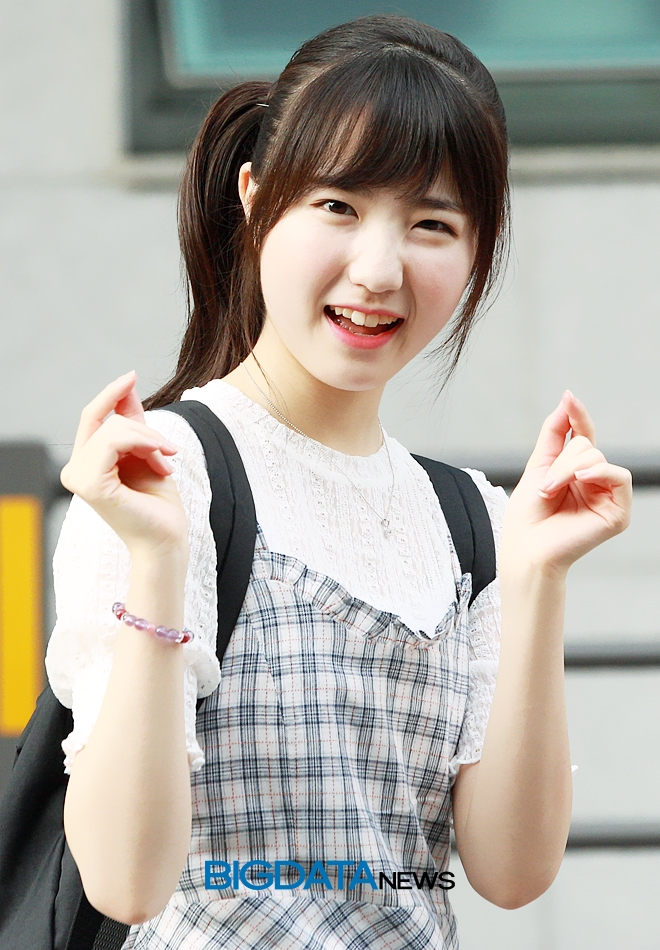 AKB48 혼다 히토미, '프로듀스48'의 콘셉트 평가 출근길 현장