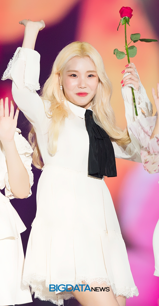 모모랜드 주이, '2018 코리아 뮤직 페스티벌' 현장