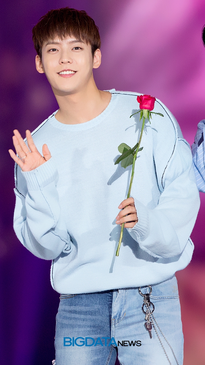 비투비 이민혁, '2018 코리아 뮤직 페스티벌' 현장