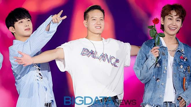 비투비 프니엘, '2018 코리아 뮤직 페스티벌' 현장