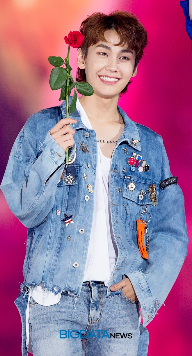 비투비 정일훈, '2018 코리아 뮤직 페스티벌' 현장