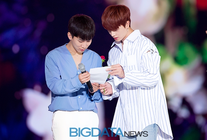 비투비 서은광-육성재, '2018 코리아 뮤직 페스티벌' 현장