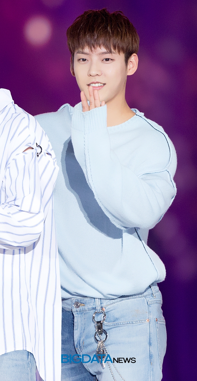 비투비 이민혁, '2018 코리아 뮤직 페스티벌' 현장