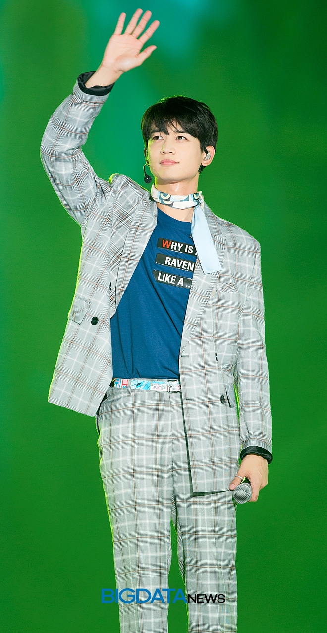 샤이니 민호, '2018 코리아 뮤직 페스티벌' 현장