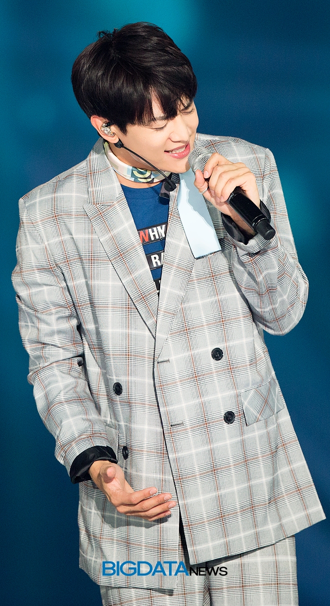 샤이니 민호, '2018 코리아 뮤직 페스티벌' 현장