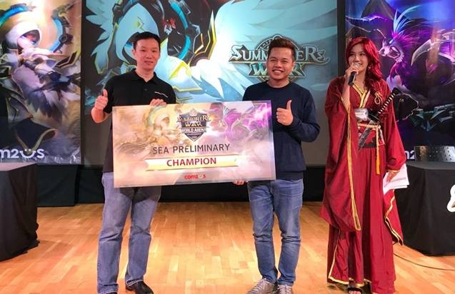 동남아시아 대표로 선발된 태국 선수 '투러브'.