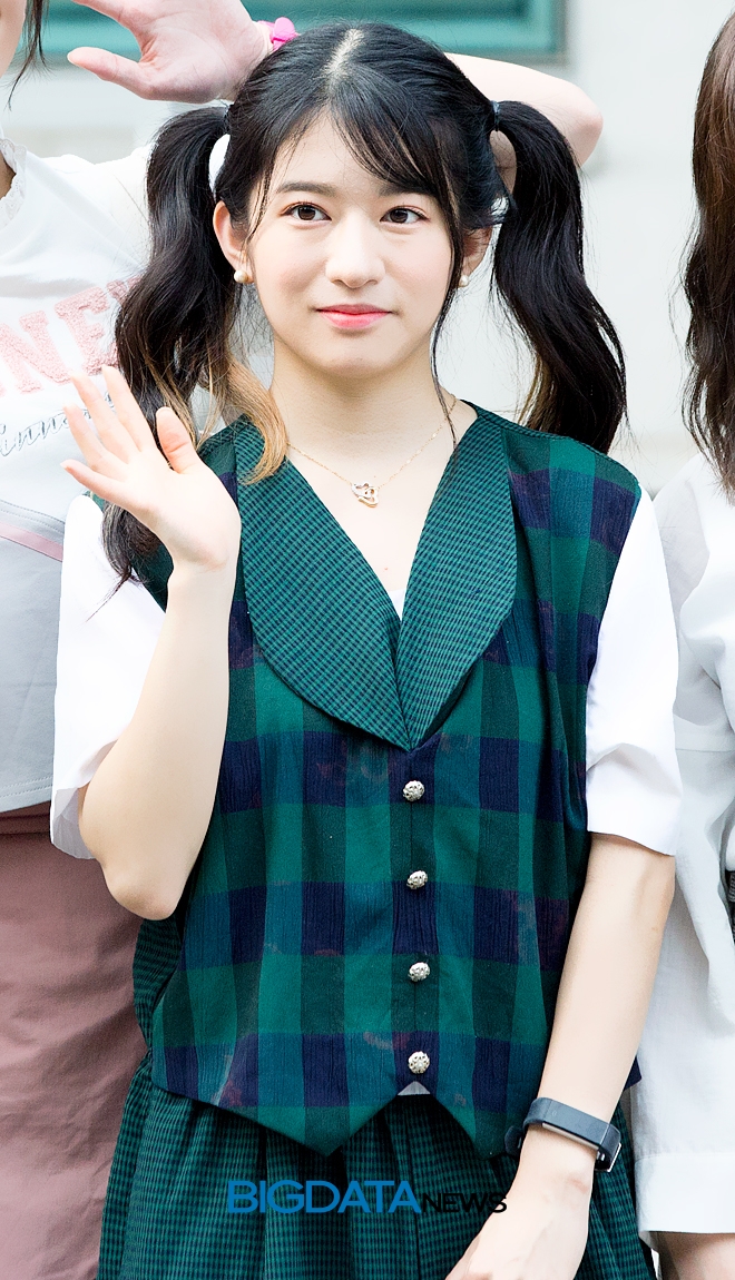 AKB48 타케우치 미유, '프로듀스48'의 콘셉트 평가 출근길 현장