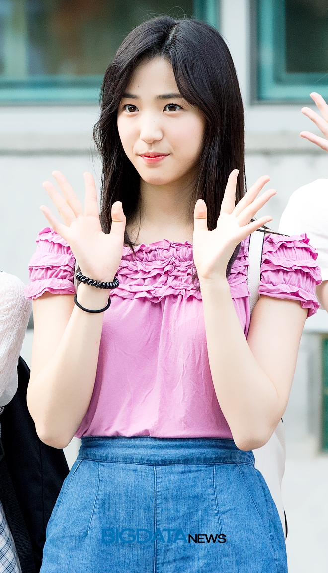 AKB48 시타오 미우, '프로듀스48'의 콘셉트 평가 출근길 현장