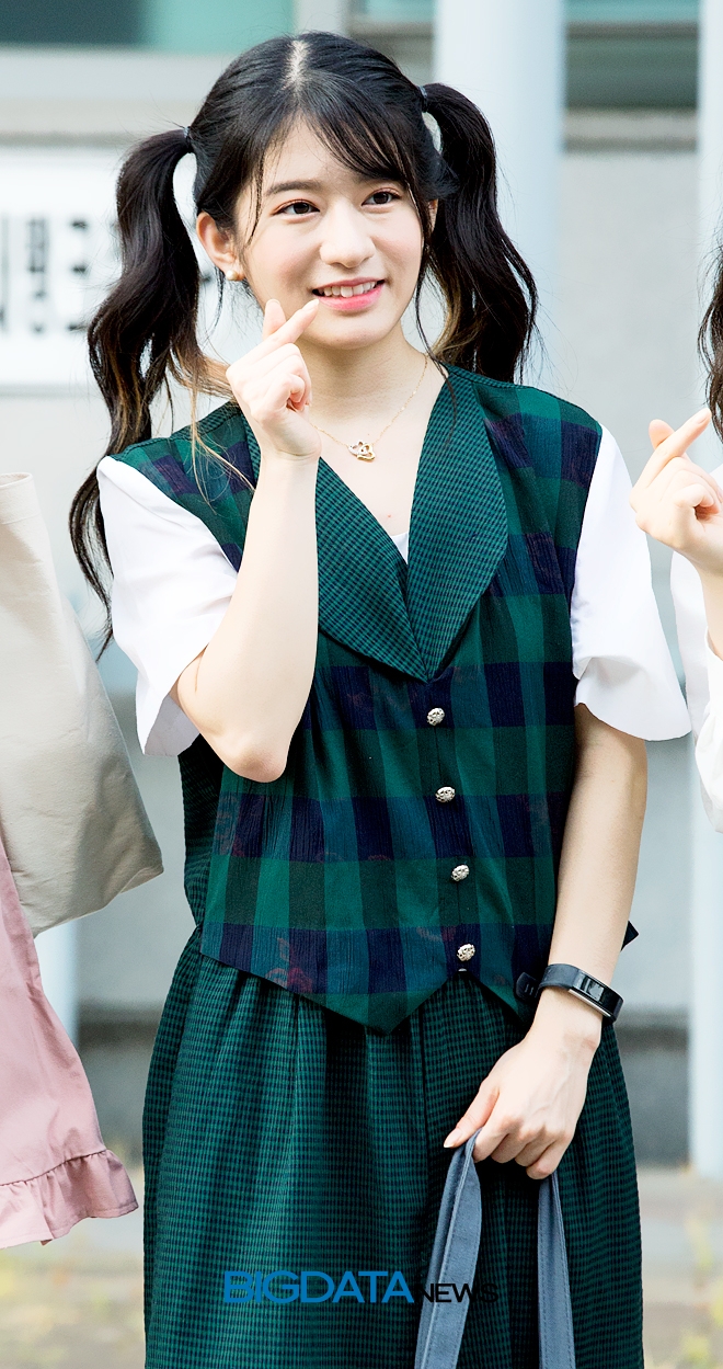 AKB48 타케우치 미유, '프로듀스48'의 콘셉트 평가 출근길 현장