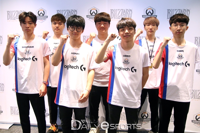 예선 앞두고 미디어 데이 참여한 오버워치 월드컵 한국대표팀 "국가대표로 뽑혀 영광"