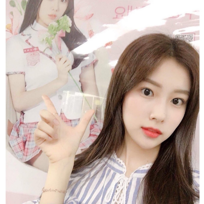 강혜원의 지하철 광고 인증샷