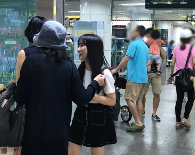 한 커뮤니티에 올라온 야부키 나코 사진