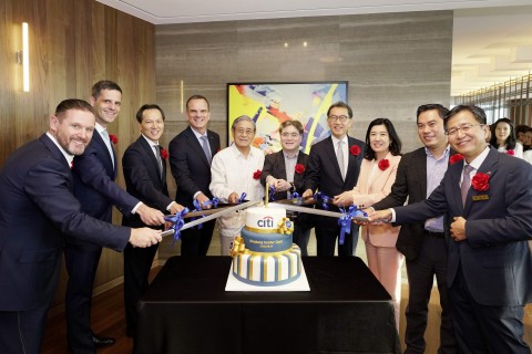 한국씨티은행이 분당센터를 개점했다