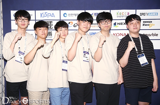 제10회 KeG 리그 오브 레전드 종목에서 우승한 서울 대표팀.