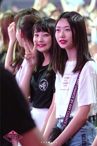 '프로듀스48'의 일본 연습생 사토 미나미