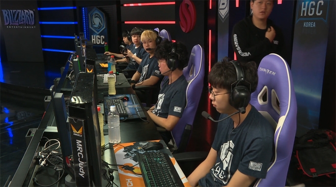 펠리즈를 3대0으로 완파한 미라클.(사진=HGC 중계 캡처)