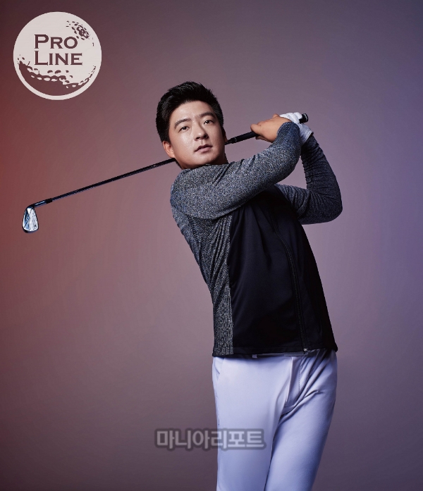 까스텔바작 후원선수 김승혁의 프로라인 화보 컷. 사진=까스텔바작