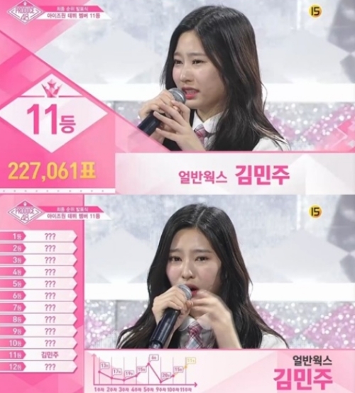 ⓒ Mnet '프로듀스 48' 방송 화면