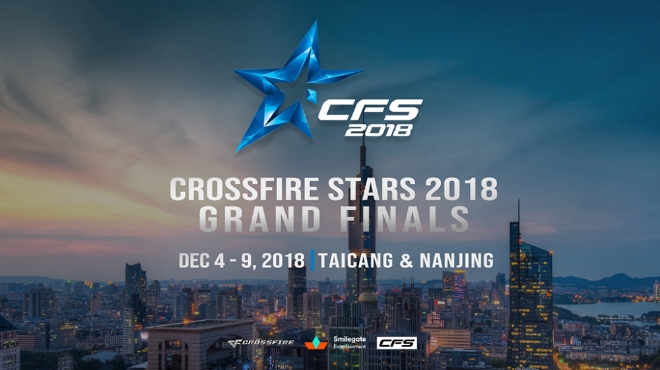 크로스파이어 스타즈 2018 그랜드 파이널, 12월 中 난징서 결승