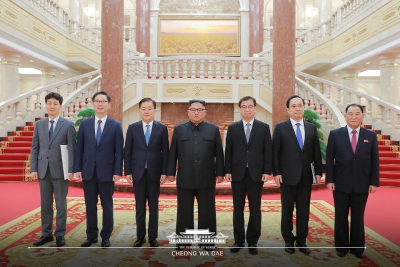 김정은 "트럼프 첫 임기내 비핵화"