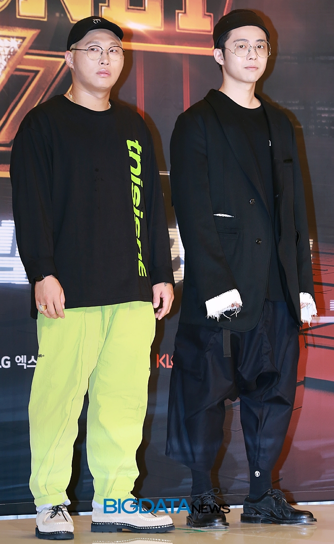 스윙스-기리보이, Mnet '쇼미더머니 트리플세븐' 제작발표회 현장