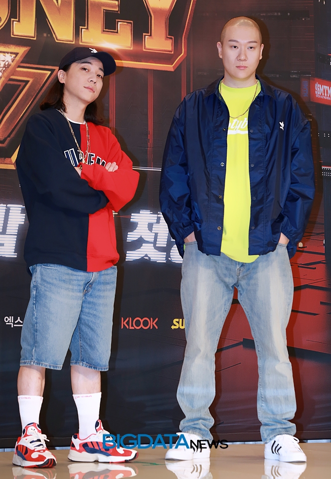 넉살-딥플로우, Mnet '쇼미더머니 트리플세븐' 제작발표회 현장