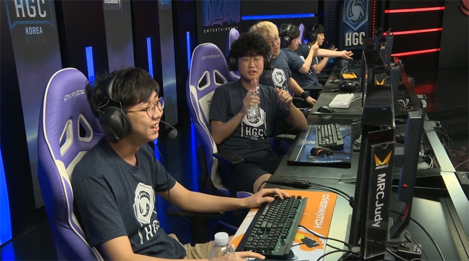 젠지를 또 다시 제압한 미라클.(사진=HGC 중계 캡처)