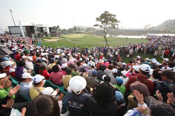 지난해 KEB하나은행 챔피언십 현장. 사진=LPGA KEB하나은행 챔피언십 대회본부