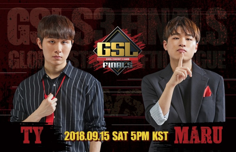 GSL 2018 시즌3 코드S 결승전에서 맞붙는 전태양(왼쪽)과 조성주.