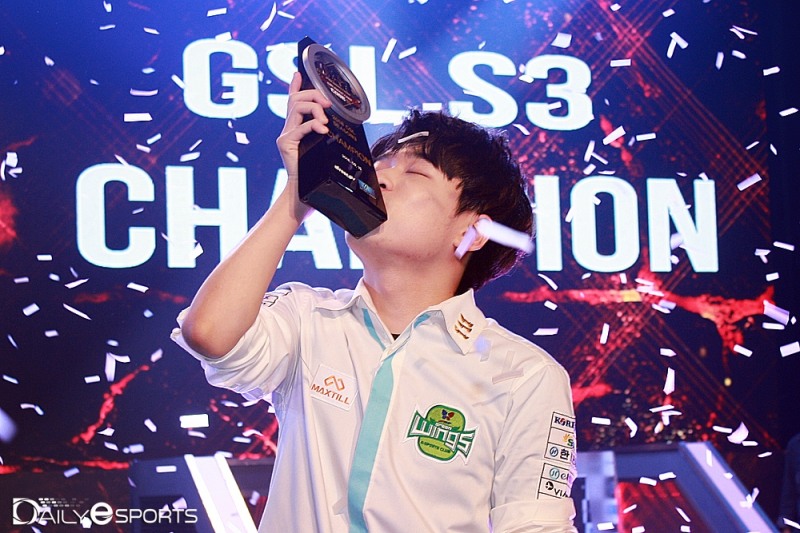 'GSL 3연속 제패' 조성주, 새 역사 썼다