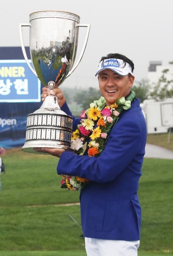 KPGA투어 시즌 3승을 달성한 박상현. 사진=KPGA
