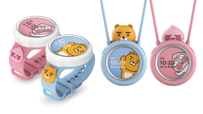 위자드랩, 우리아이 지켜주는 똑똑한 시계 ‘카카오프렌즈 키즈워치’ 출시 (사진=위자드랩)