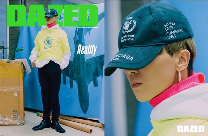 송민호, 솔로 앨범 앞두고 발렌시아가XWFP와 함께한 데이즈드 10월호 공개…