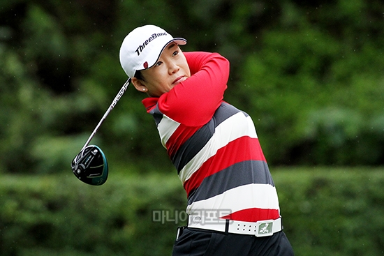 신지애 2번홀 티샷