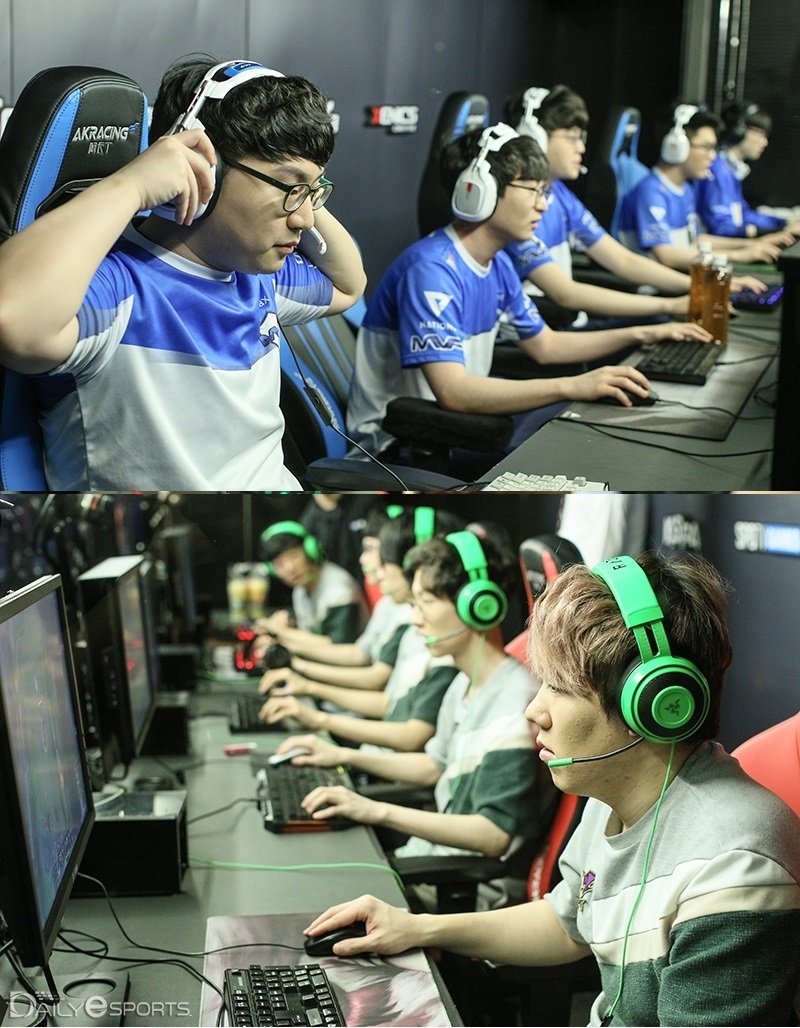 LCK 승강전 최종전에서 맞붙는 MVP(위)와 배틀 코믹스.