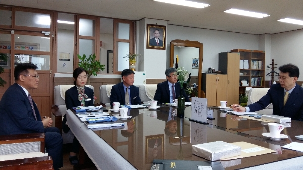 대전동부교육지원청, 신규 교장 발령 학교 방문·간담회 실시