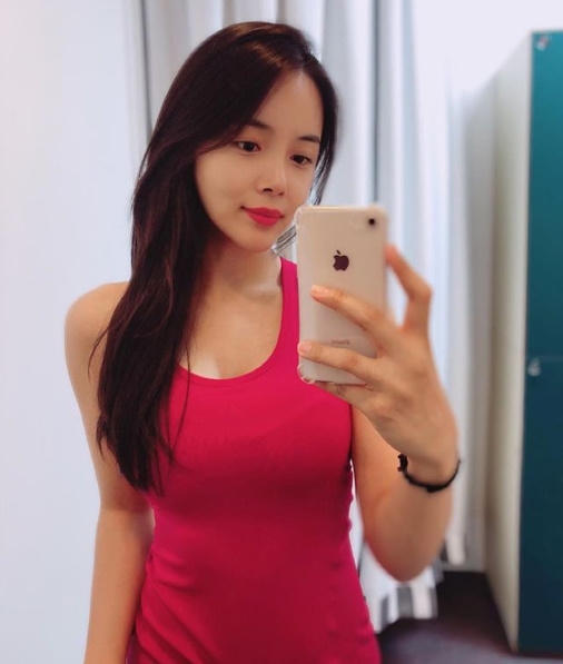 가수 조정민의 SNS 사진