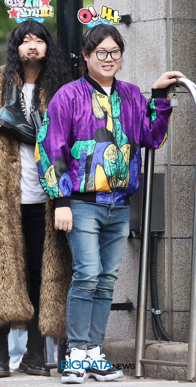 감스트, KBS 2TV 음악방송 '뮤직뱅크' 출근길 현장