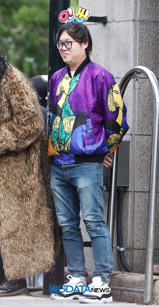 감스트, KBS 2TV 음악방송 '뮤직뱅크' 출근길 현장