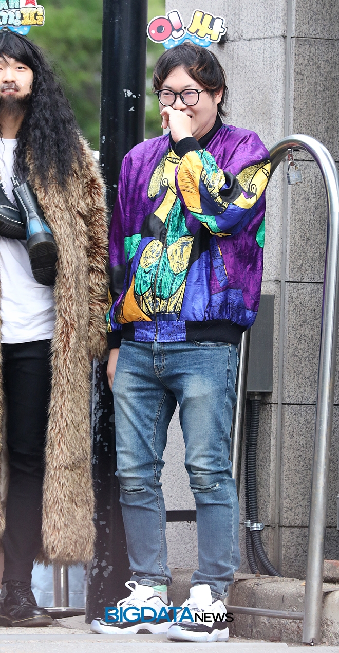 감스트, KBS 2TV 음악방송 '뮤직뱅크' 출근길 현장