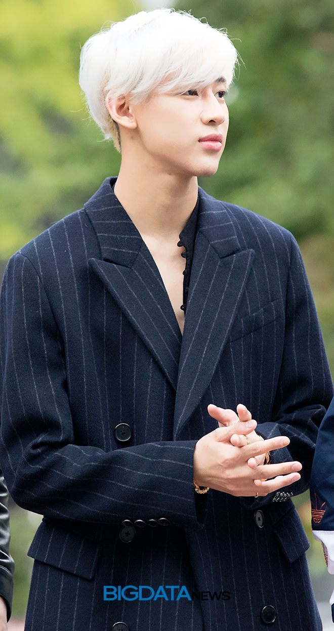 갓세븐 뱀뱀, KBS 2TV 음악방송 '뮤직뱅크' 출근길 현장