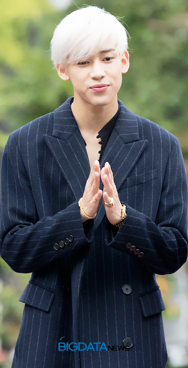 갓세븐 뱀뱀, KBS 2TV 음악방송 '뮤직뱅크' 출근길 현장