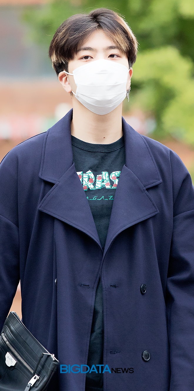 갓세븐 영재, KBS 2TV 음악방송 '뮤직뱅크' 출근길 현장