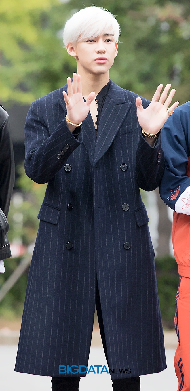 갓세븐 뱀뱀, KBS 2TV 음악방송 '뮤직뱅크' 출근길 현장