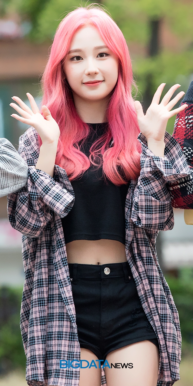 S.I.S 세빈, KBS 2TV 음악방송 '뮤직뱅크' 출근길 현장