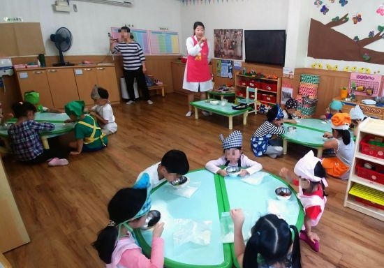 어린이 미각형성 교육(사진=관악구청)